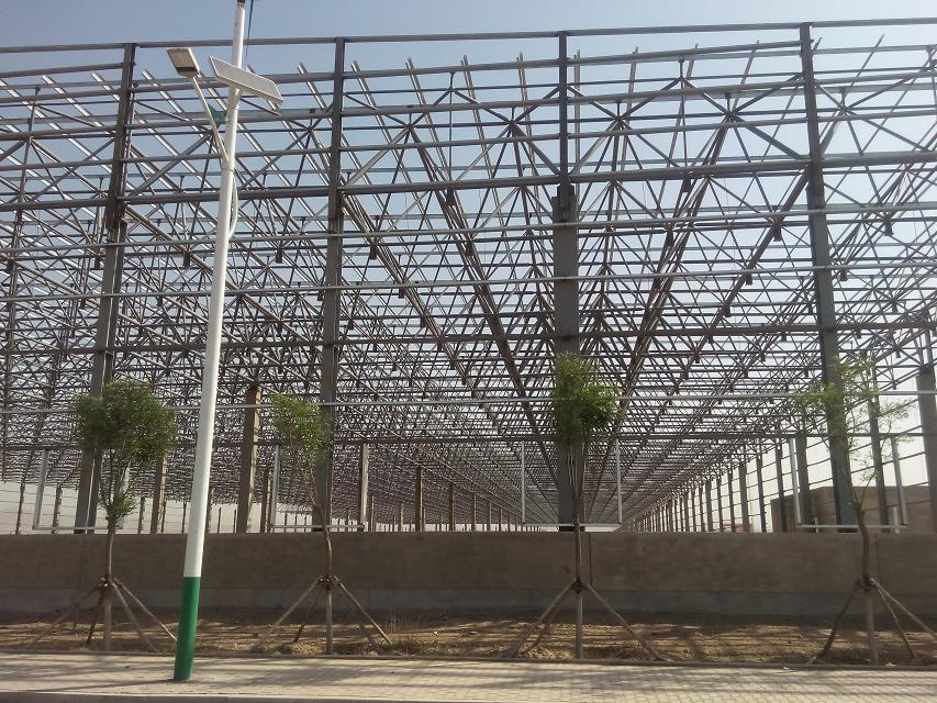九龙坡汽车工业厂房网架